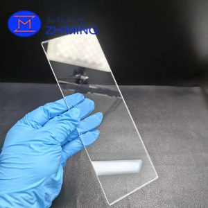 Custom Sapphire Optical Window 222×74×4mm Wear-Resistant IR & UV Window